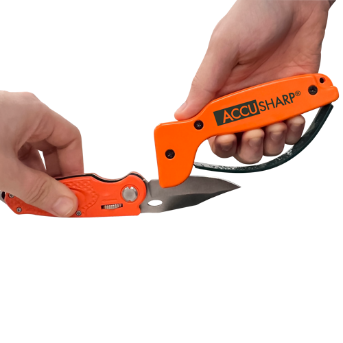 Buy AccuSharp® Knife Sharpener & Lockback Knife Combo (717C)