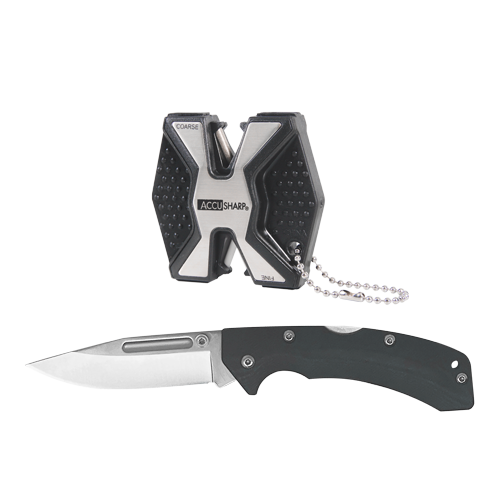 AccuSharp Diamond PRO 2-Step Knife Sharpener, Diam/Ceramic #017C