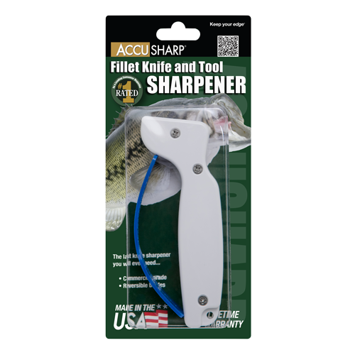 AccuSharp Fillet Knife & Knife Sharpener Combo - 6.5 420 Stainless Steel  Fillet Knife with Pull Through Knife Sharpener - Hunting, Fishing & Pocket