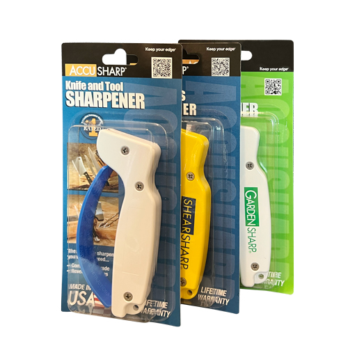 AccuSharp Knife & Tool Sharpener and ShearSharp Scissors Sharpener Combo