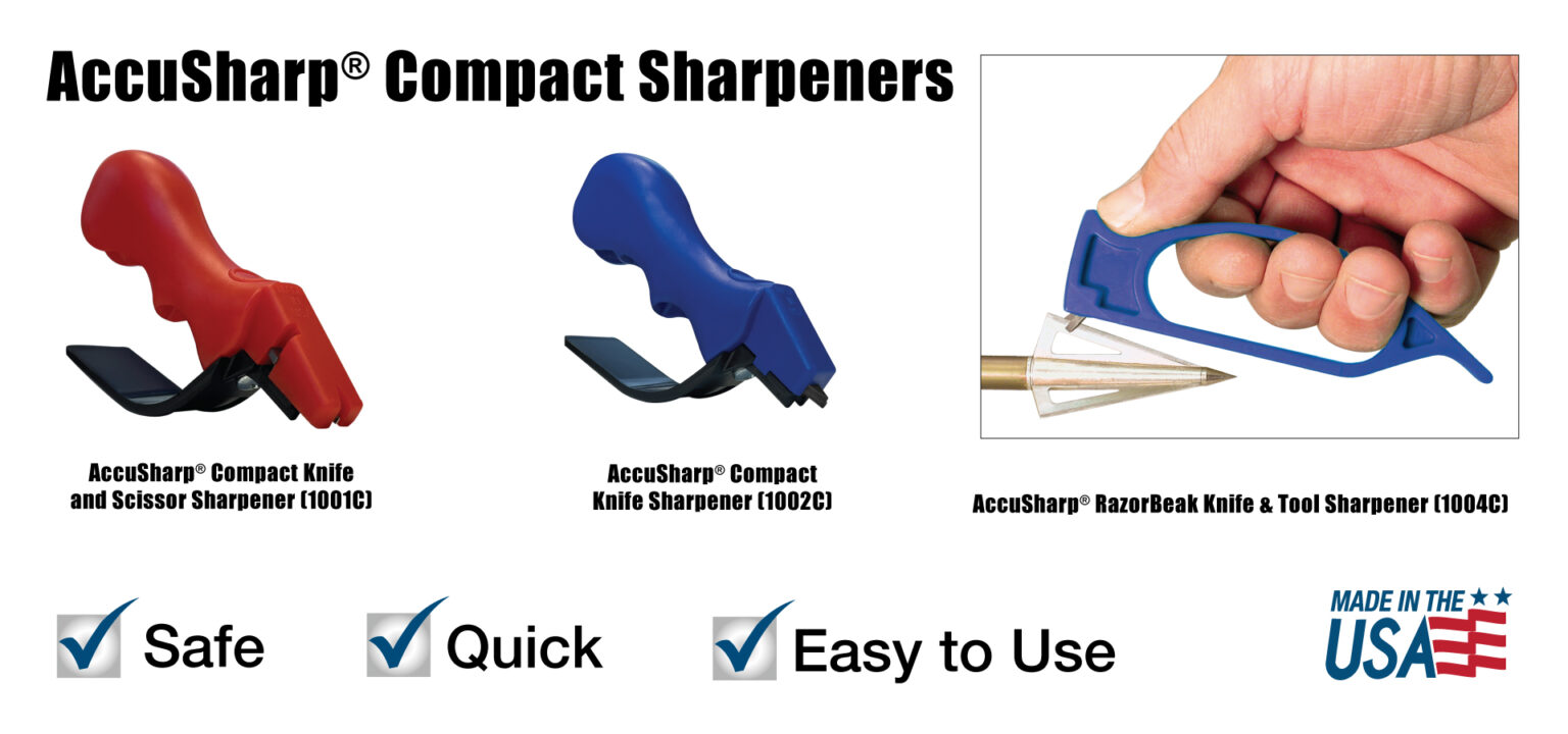 AccuSharp Knife & Tool Sharpeners | Keep your edge